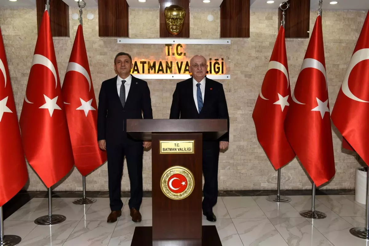 TBMM 27. Dönem Başkanı Kahraman Valimizi Ziyaret Etti