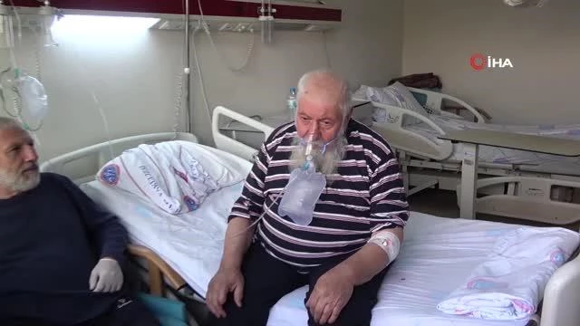 3 doz aşı olan 92 yaşındaki dede korona virüsü yendi