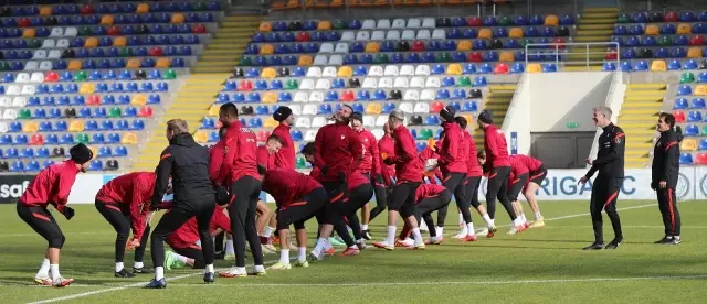 A Milli Takım, basına kapalı çalıştı