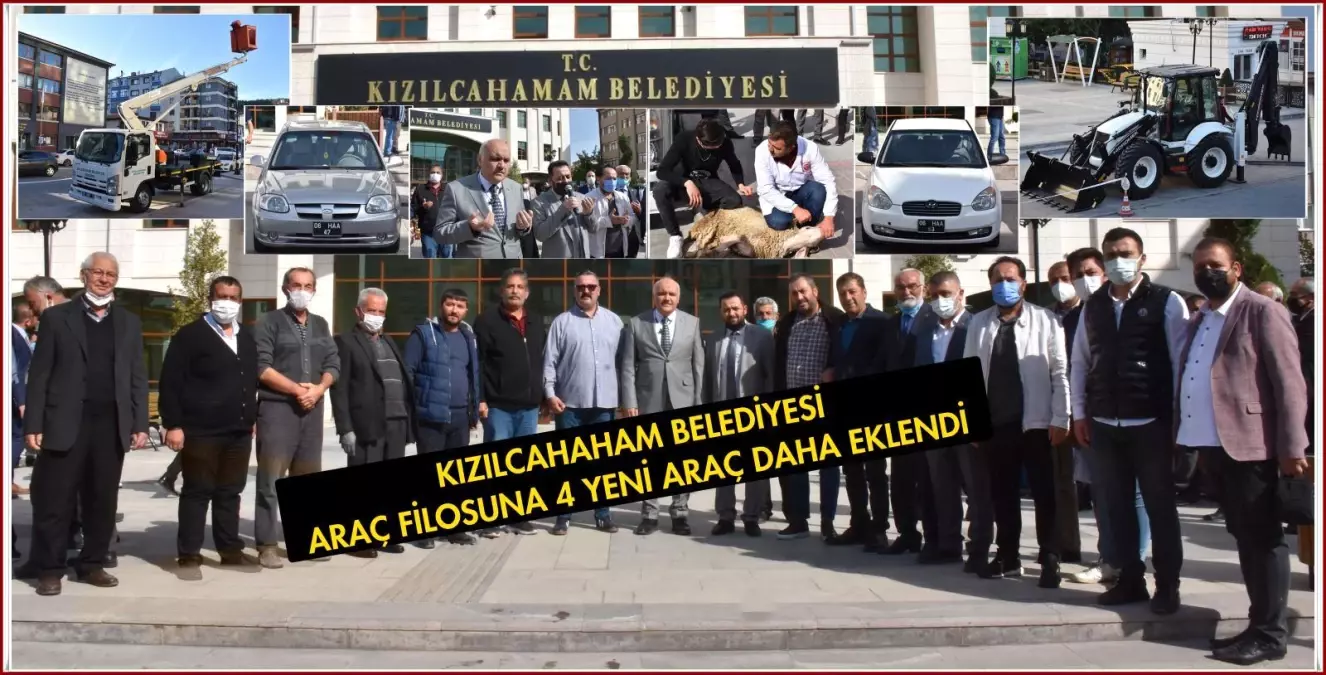 Belediyemiz Araç Filosuna Kazandırdığımız Araçları Kurban Keserek Hizmete Sunduk