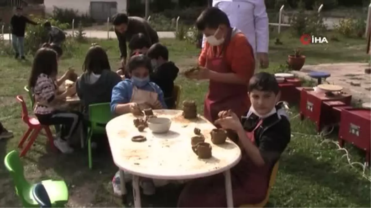 Çocuklar Ekoturizm ve Eğitim Kampı'nda bir araya geldi
