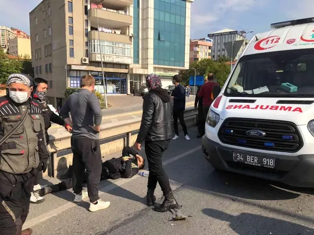 Son dakika! Pendik D-100 Karayolunda korkutan kaza
