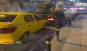 Foyasını polis ortaya döktü! Sarıya boyadığı araçla korsan taşımacılık yapan şahıs trafikte yakalandı