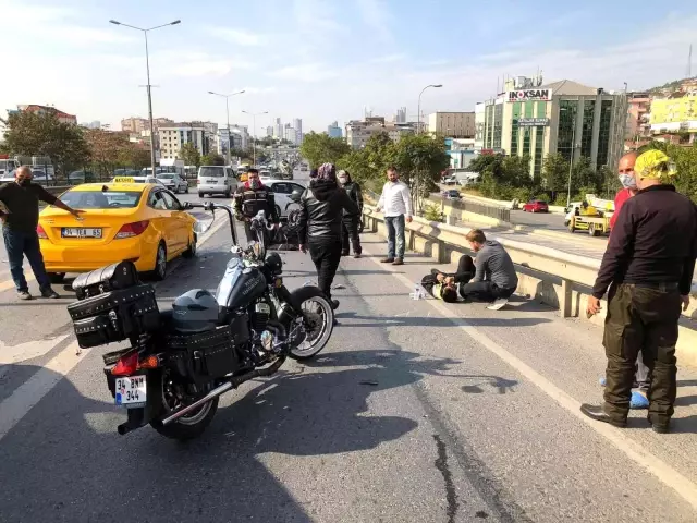 Son dakika! Pendik D-100 Karayolunda korkutan kaza