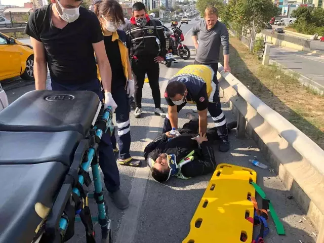 Son dakika! Pendik D-100 Karayolunda korkutan kaza