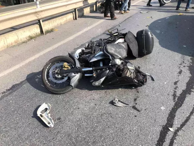 Son dakika! Pendik D-100 Karayolunda korkutan kaza