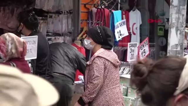 SAMSUN'DA MASKE TAKMAYANLARIN BAHANELERİ ŞAŞIRTTI