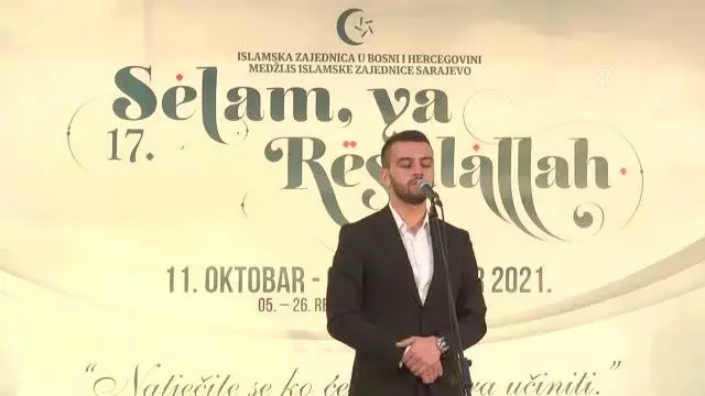 Son dakika haberi! SARAYBOSNA - Bosna Hersek'te Selam ya Resulallah etkinliği başladı