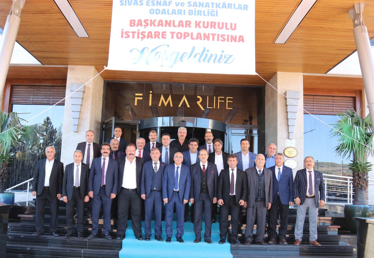 SESOB, Amasya'da 'Başkanlar Kurulu İstişare Toplantısı' düzenledi