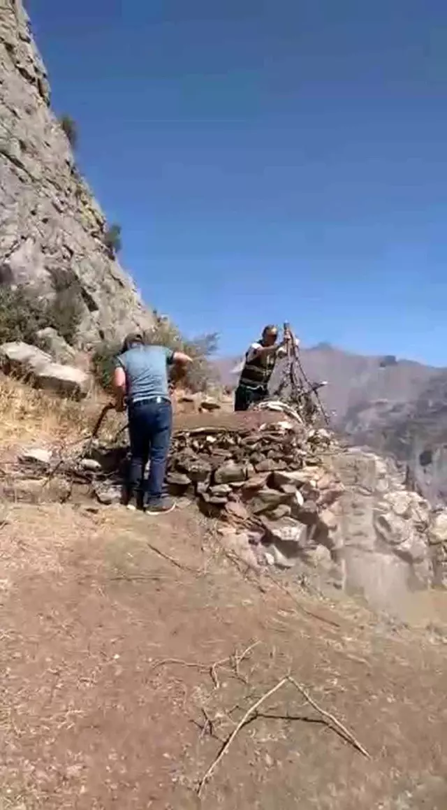 Siirt'te kaçak avcıların kurduğu tuzaklar yıkıldı