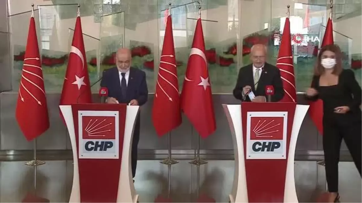 SP Genel Lideri Karamollaoğlu'ndan CHP Başkanı Kılıçdaroğlu'na ziyaret