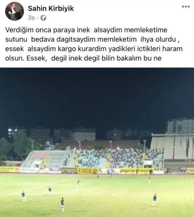 Kulüp liderinden futbolculara ağza alınmayacak hakaretler: Eşek alsaydım kargo kurardım