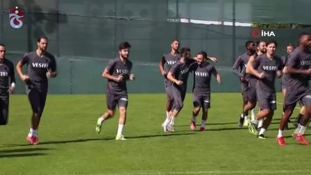 Trabzonspor, Fenerbahçe maçı hazırlıklarına başladı