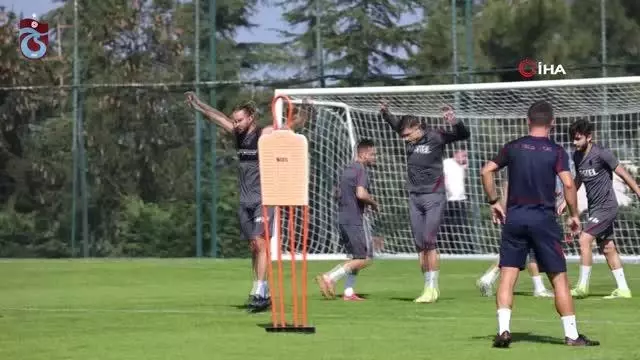 Trabzonspor, Fenerbahçe maçı hazırlıklarına başladı