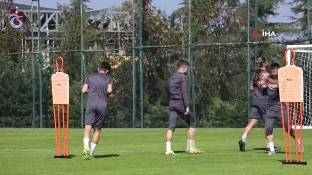 Trabzonspor, Fenerbahçe maçı hazırlıklarına başladı