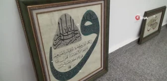 30 yıldır hat sanatı ile uğraşan hattat: 'Hat Allah'ın kelamını yazmaktır'