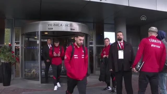 A Milli Futbol Takımı yurda döndü