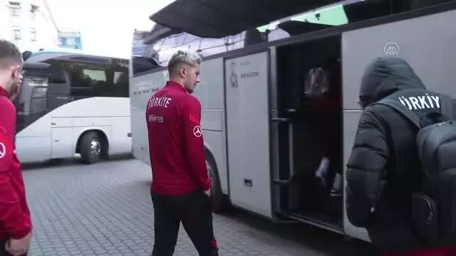 A Milli Futbol Takımı yurda döndü