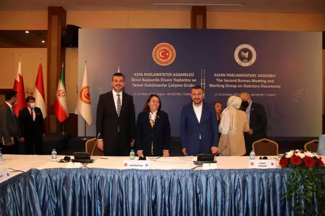 Asya Parlamenter Asamblesi 2'nci Başkanlık Divanı toplantısı Ürgüp'de başladı