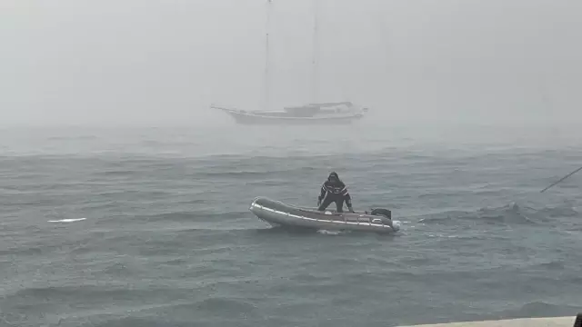 Bodrum'da sağanak ve kuvvetli rüzgar etkili oluyor
