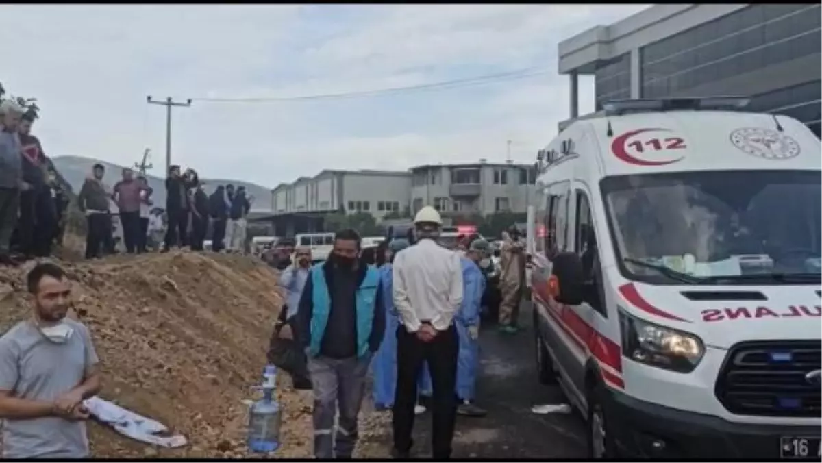 Son dakika haberleri | Bursa'da fabrikada patlama: 1 ölü, 6 yaralı (2)