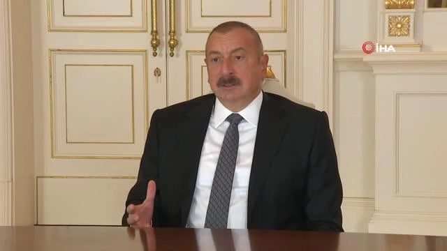 Etraf, Şehircilik ve İklim Değişikliği Bakanı Kurum, Aliyev tarafından kabul edildi