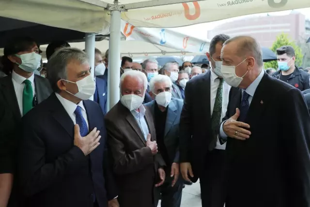 Cumhurbaşkanı Erdoğan, İsmet Uçma'nın cenazesine katıldı