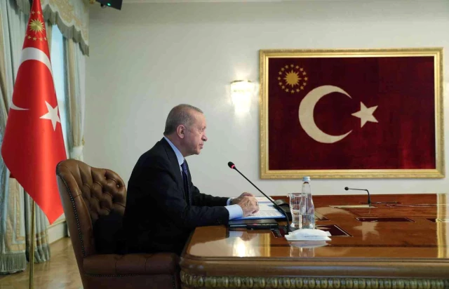 Cumhurbaşkanı Erdoğan, G20 İnanılmaz Önderler Doruğu'na görüntü konferansla katıldı Açıklaması