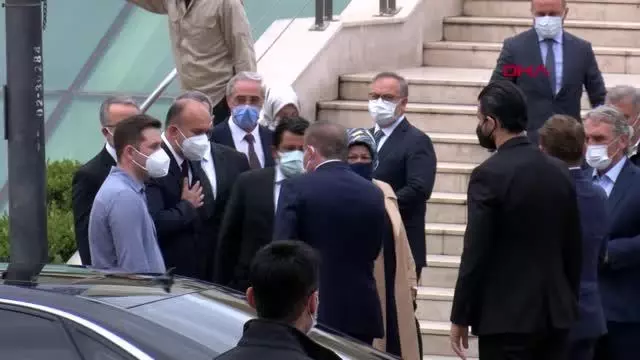 CUMHURBAŞKANI ERDOĞAN, İSMET UÇMA'NIN CENAZESİNE KATILDI - 2
