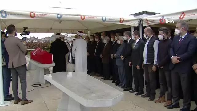 Cumhurbaşkanı Erdoğan, İsmet Uçma'nın cenazesine katıldı