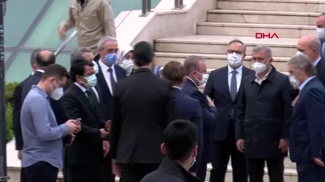 CUMHURBAŞKANI ERDOĞAN, İSMET UÇMA'NIN CENAZESİNE KATILDI - 2