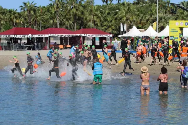 Dünyanın en büyük açıksu yüzme yarışları serisi Oceanman ikinci kez Alanya'da