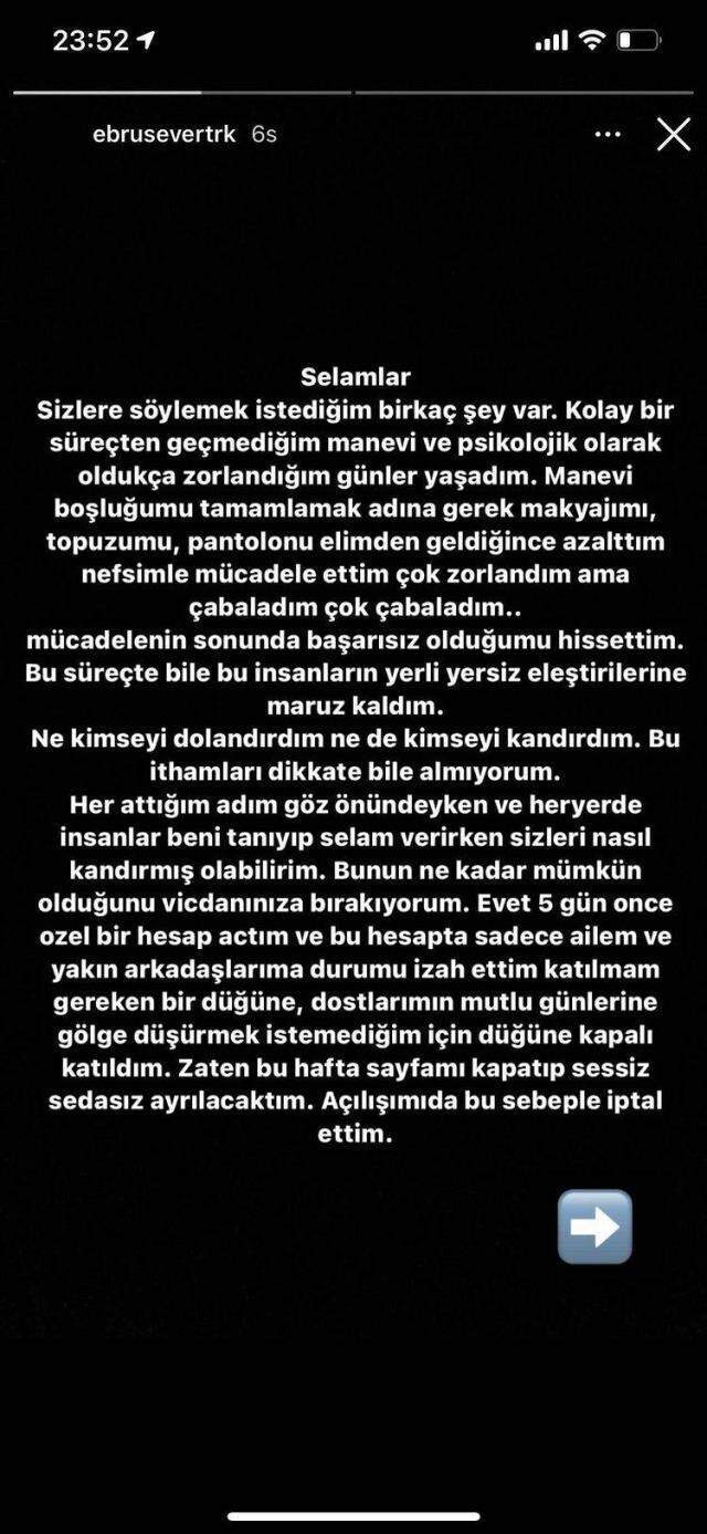Ebru Sever Türk açıldı mı? Fenomen Ebru Sever Türk'ün açıklaması