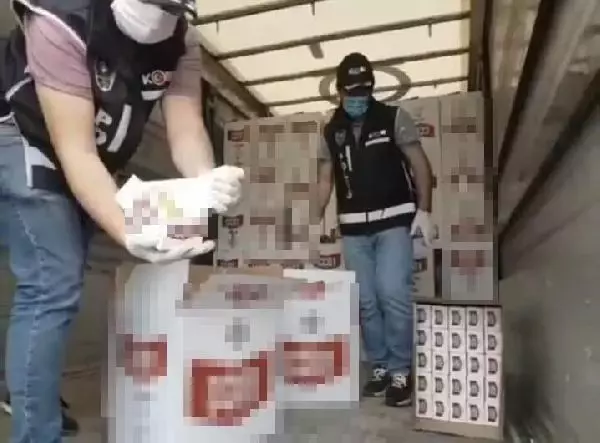 İzmir'de 4 bin 645 litre sahte etil alkol ele geçirildi