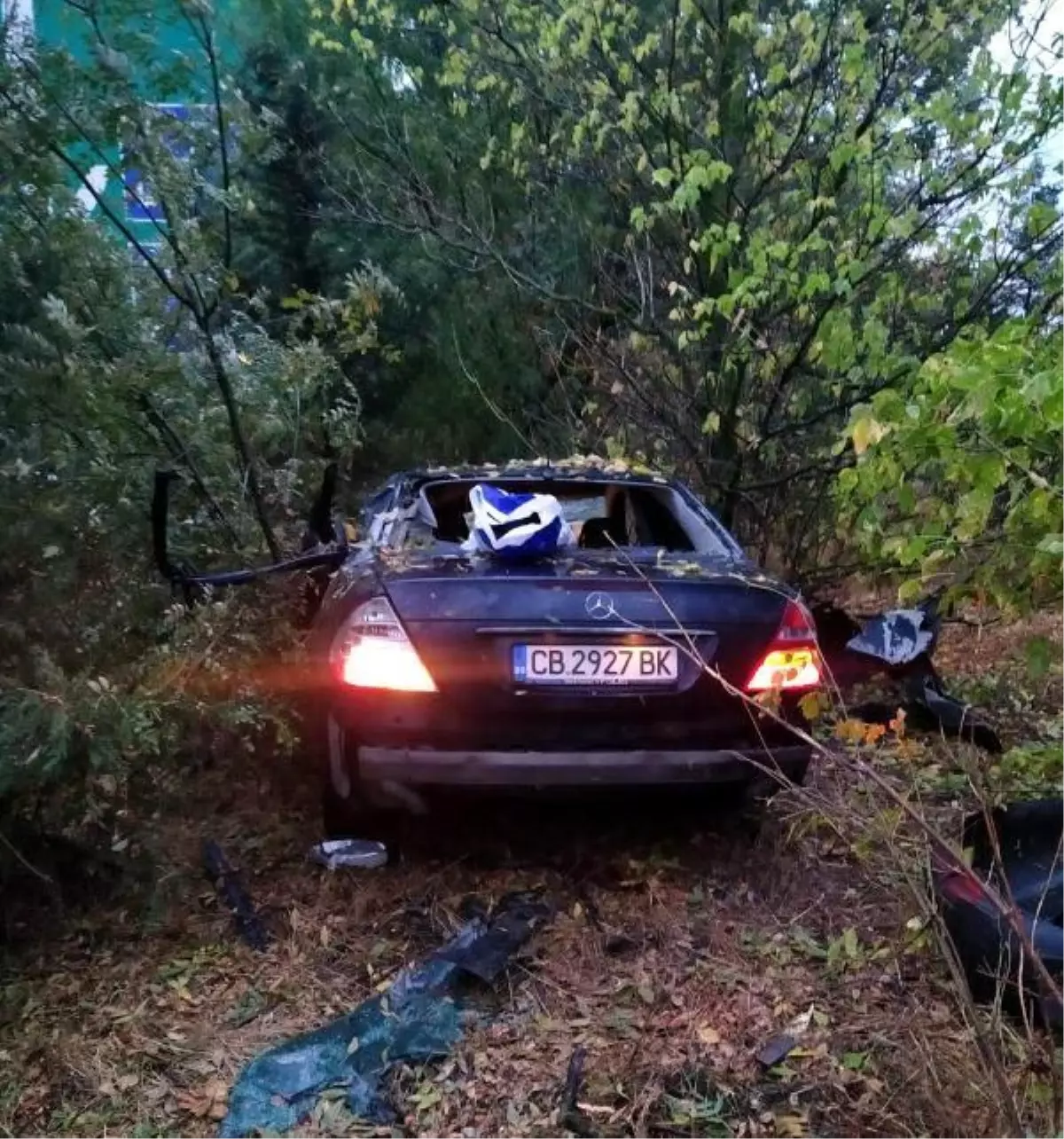 Kırklareli'de otomobil şarampole uçtu: Çinli 1 ölü, 4 yaralı