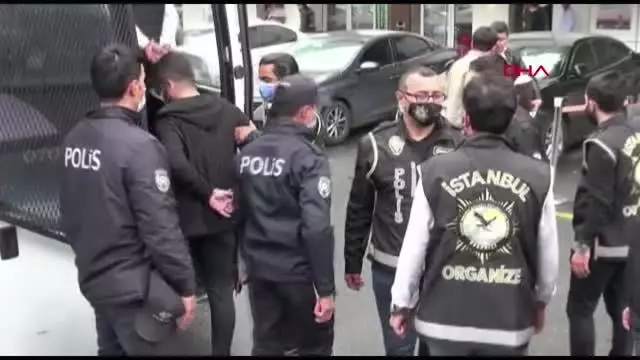 LIONS-CARTEL SUÇ ÖRGÜTÜ LİDERİ AHMADİ İLE 5 ÇETE ÜYESİ ADLİYEYE SEVK EDİLDİ