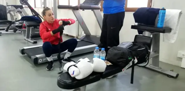 Olimpiyat ikincisi Buse Naz Çakıroğlu Dünya Şampiyonası öncesi Erzurum'da kampa girdi