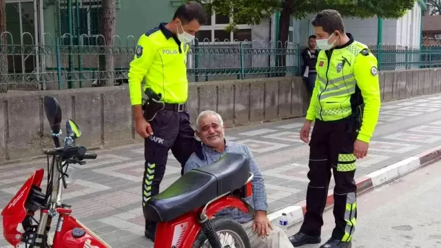 Son dakika! Trafik cezasını duyan yaşlı adam hastanelik oldu