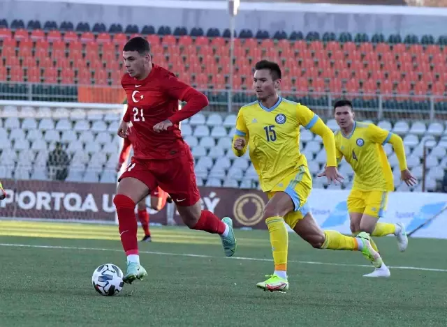 Son dakika haberi! Ümit Milli Takım, Kazakistan'ı 1-0 yendi