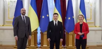 Ursula Von Der Leyen: Zelenskiy, 23. AB-Ukrayna Zirvesi ortak basın toplantısında konuştu Ursula Von Der Leyen: Zelenskiy, 23. AB-Ukrayna Zirvesi ortak basın toplantısında konuştu