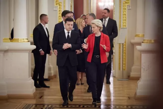 Zelenskiy, 23. AB-Ukrayna Zirvesi ortak basın toplantısında konuştu