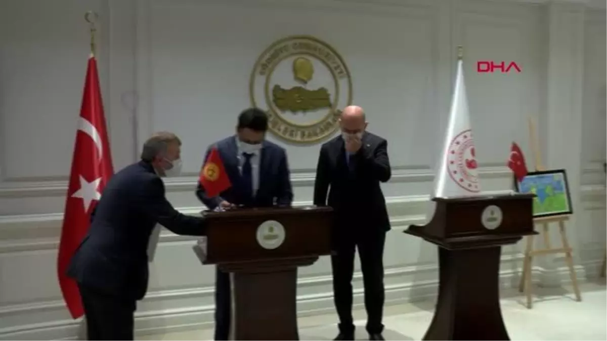 BAKAN SOYLU, KIRGIZİSTAN ACİL DURUMLAR BAKANI AZİKEEV'İ KABUL ETTİ
