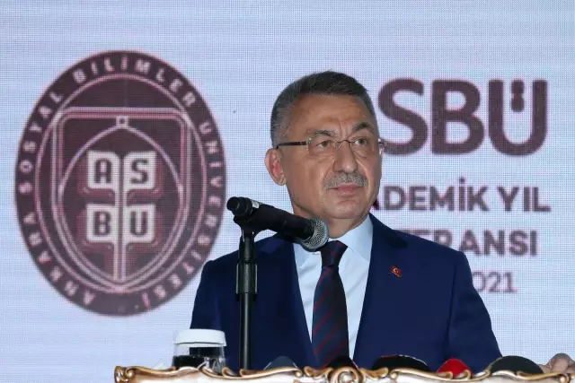 Son dakika haberi... Cumhurbaşkanı Yardımcısı Oktay, ASBÜ akademik yıl açılışında konuştu Açıklaması