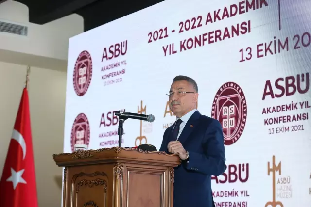 Son dakika haberi... Cumhurbaşkanı Yardımcısı Oktay, ASBÜ akademik yıl açılışında konuştu Açıklaması