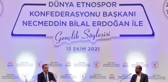 Ahmet Sami Ceylan: Dünya Etnospor Konfederasyonu Başkanı Bilal Erdoğan, söyleşiye katıldı Ahmet Sami Ceylan: Dünya Etnospor Konfederasyonu Başkanı Bilal Erdoğan, söyleşiye katıldı
