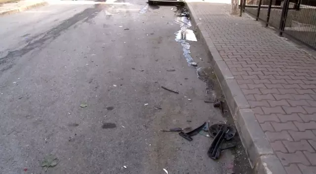 Son dakika! Faciadan dönülen kaza kamerada...Çöp konteynerinin arkasına sığındı, ölümden döndü