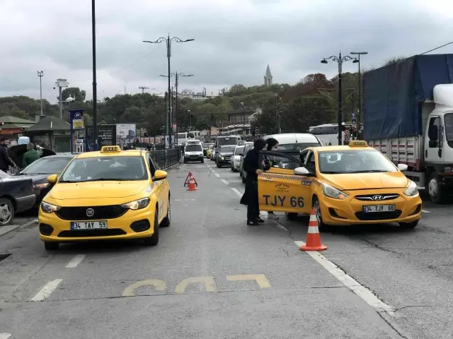 İstanbul'da taksicilere ceza yağdı