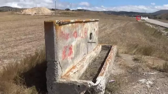 Kuraklık çeşmeleri susuz bıraktı