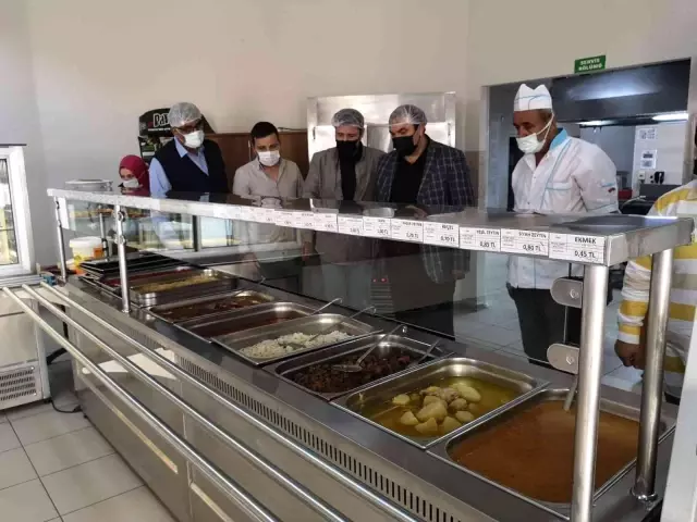 Müdürden öğrenci yurtlarına denetim