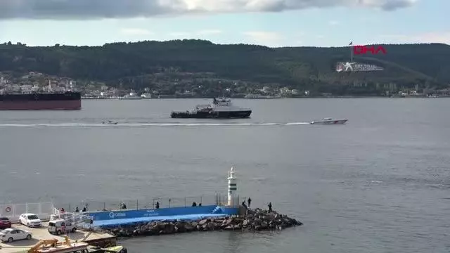 RUS ASKERİ RÖMORKÖRÜ, ÇANAKKALE BOĞAZI'NDAN GEÇTİ